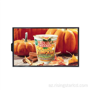 32 &quot;LCD reklam ekranı ilə ikiqat pəncərə